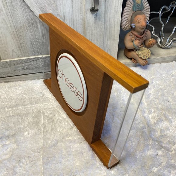 Goodwood Cheese Serving Board Tray Teak Wood Home Decor Mid Century Trivet 1970 - Picture 8 of 11